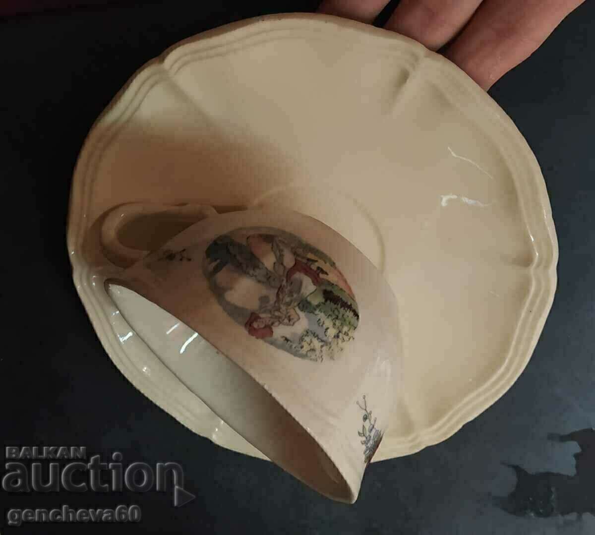 Ceașcă de ceai franceză de colecție secolul al XIX-lea/marcaj - 6 Ceașcă de ceai franceză de colecție secolul al XIX-lea/marcaj - 6