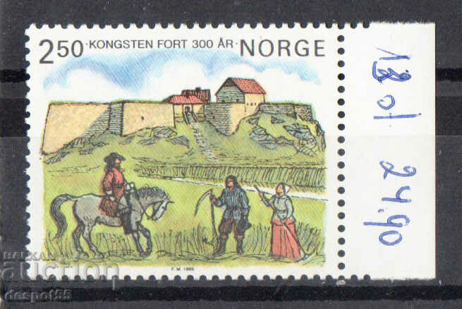 1985. Norway. The 300th anniversary of Kongsten Fortress.