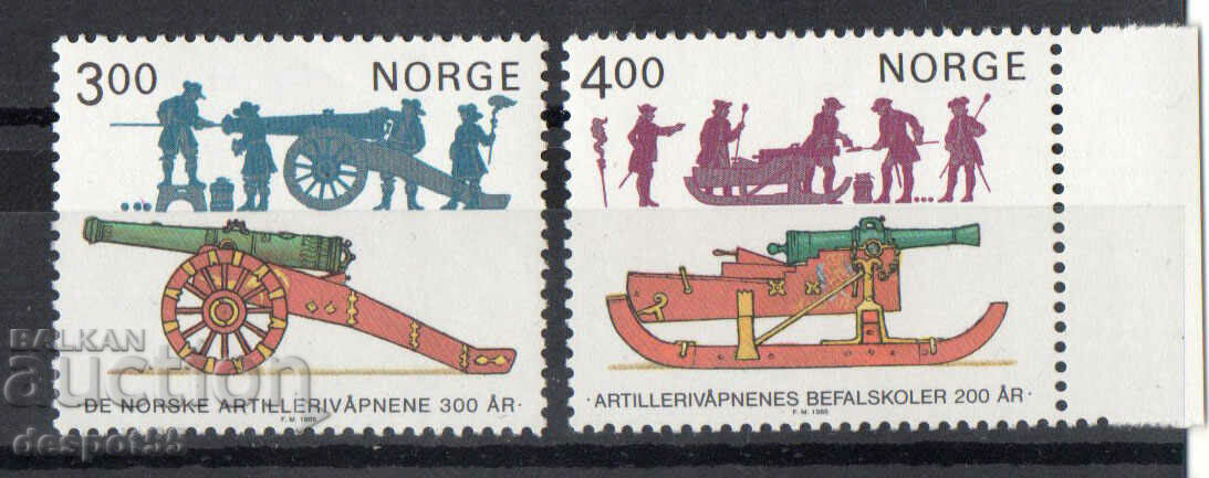1985. Norway. Military anniversaries.