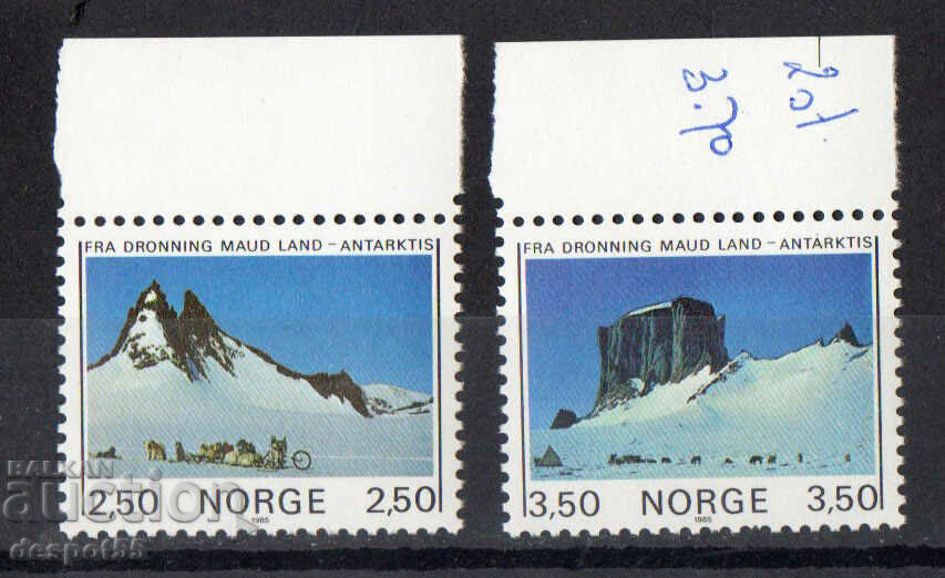 1985. Norvegia. Țara Reginei Maud - Antarctica.