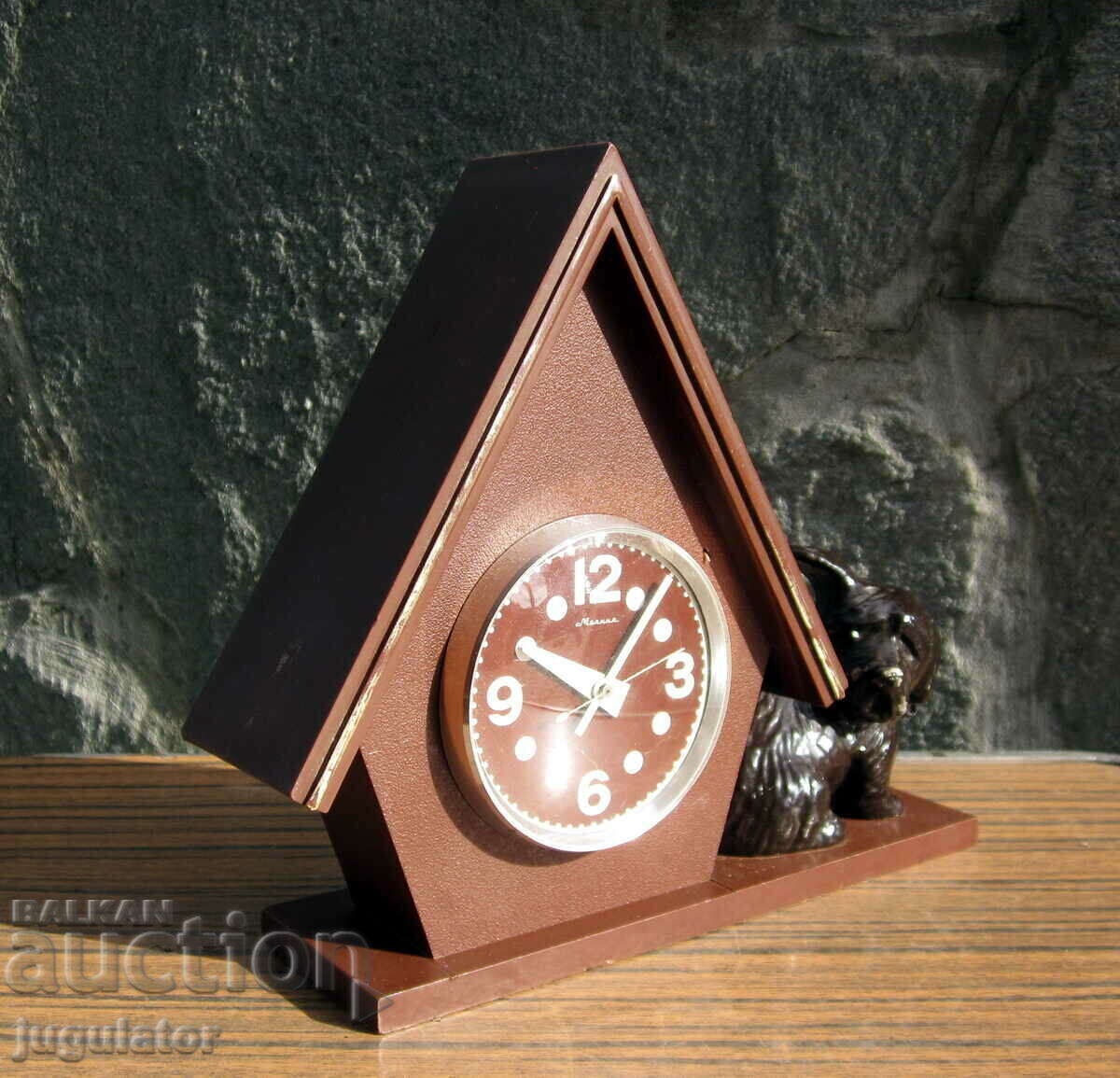 old Russian desktop 10 day lightning bolt clock with price 140.00 BGN | € 71.58 old Russian desktop 10 day lightning bolt clock with price 140.00 BGN | € 71.58
