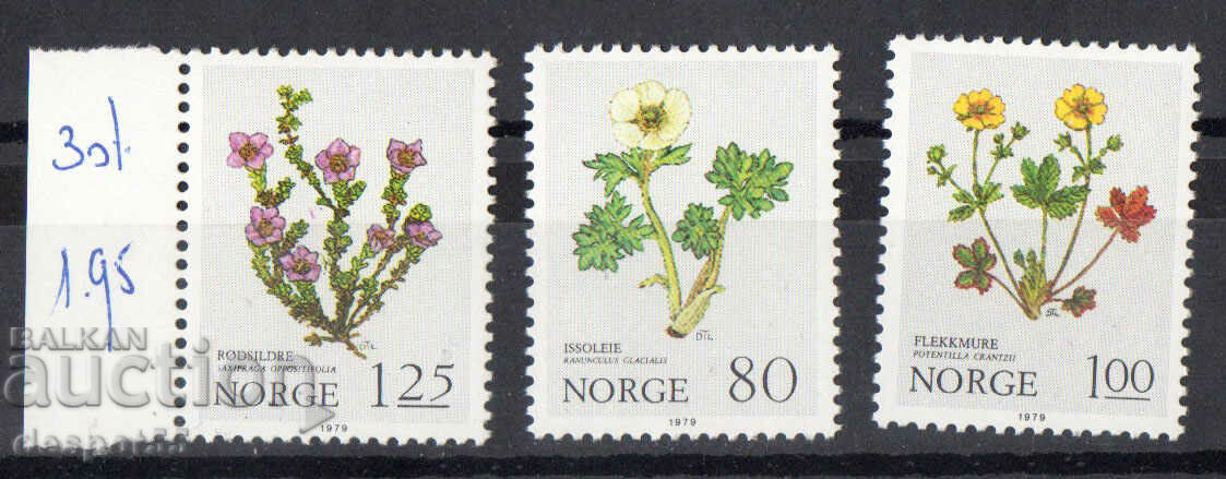 1979. Νορβηγία. Λουλούδια του βουνού.