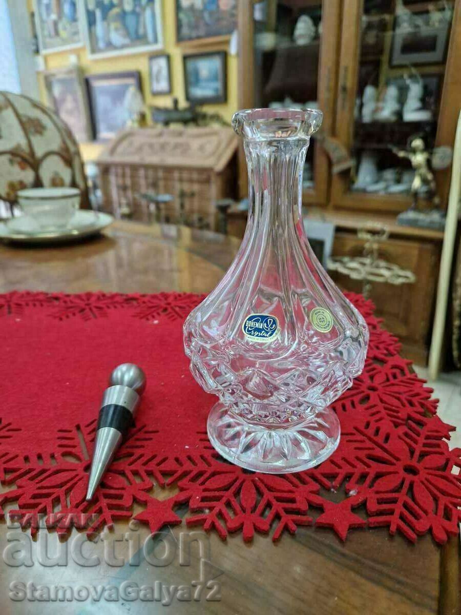 Livrarea Decantor antic unic din cristal ceh - Boemia Livrarea Decantor antic unic din cristal ceh - Boemia