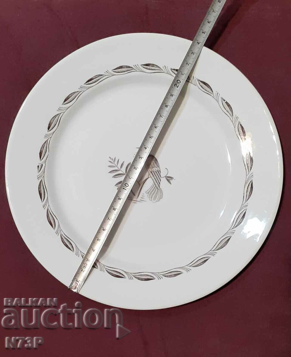 OLD PORCELAIN PLATE..GEFLE.. INGRID. - 5 OLD PORCELAIN PLATE..GEFLE.. INGRID. - 5