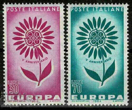 Италия 1964 Европа CEПT (**) чисти серии, неклеймовани