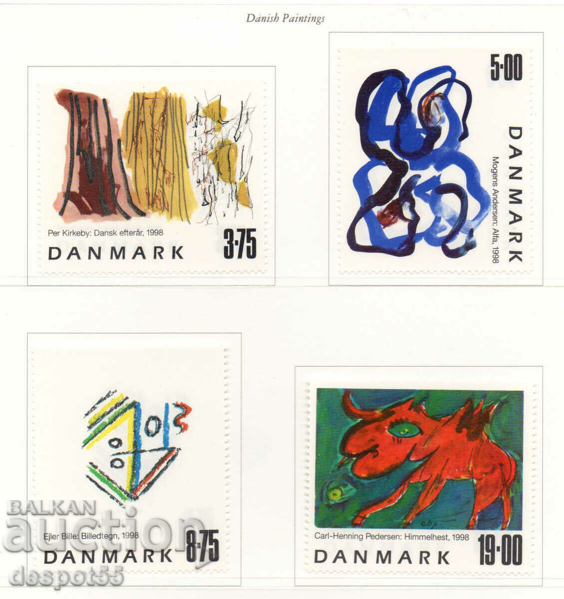 1998. Дания. Картини.