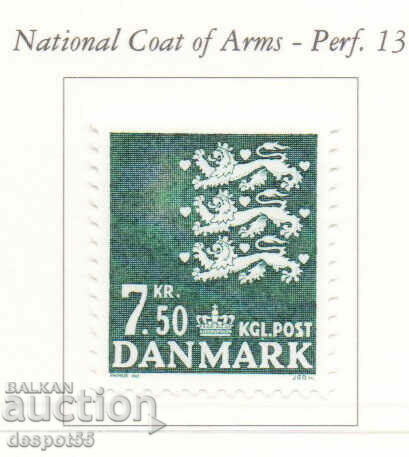1998. Дания. Национален герб.