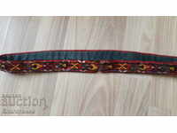 Embroidered costume belt