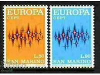 San Marino 1972 Europe CEPT (**) καθαρό, χωρίς σφραγίδα