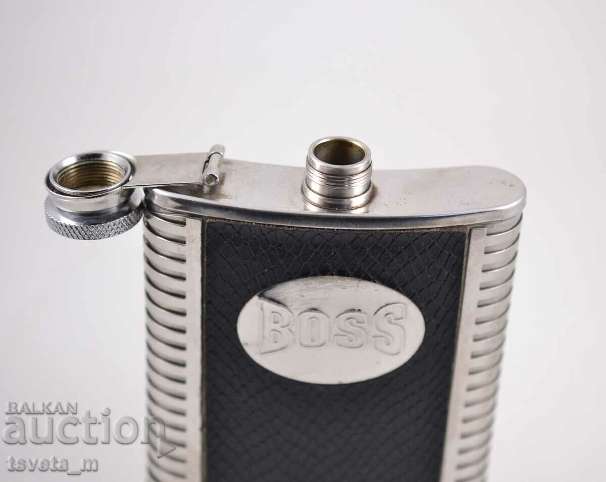 Delivery of Metal alcohol bottle Delivery of Metal alcohol bottle