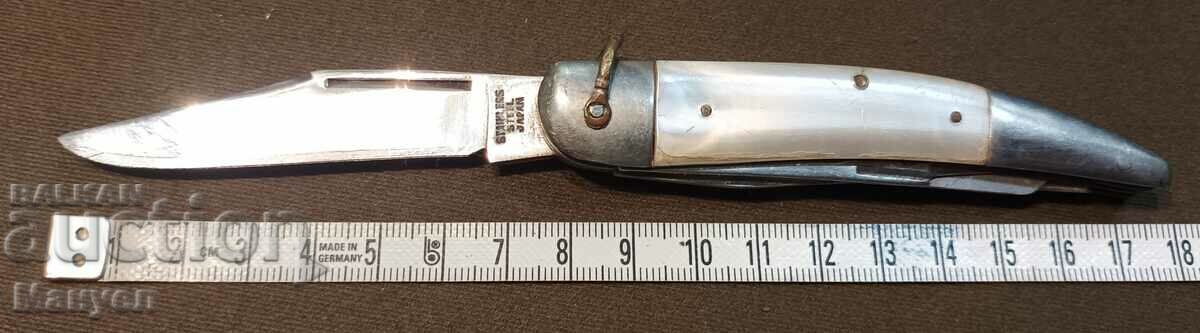 Japanese knife. with price 39.90 BGN | € 20.40 Japanese knife. with price 39.90 BGN | € 20.40