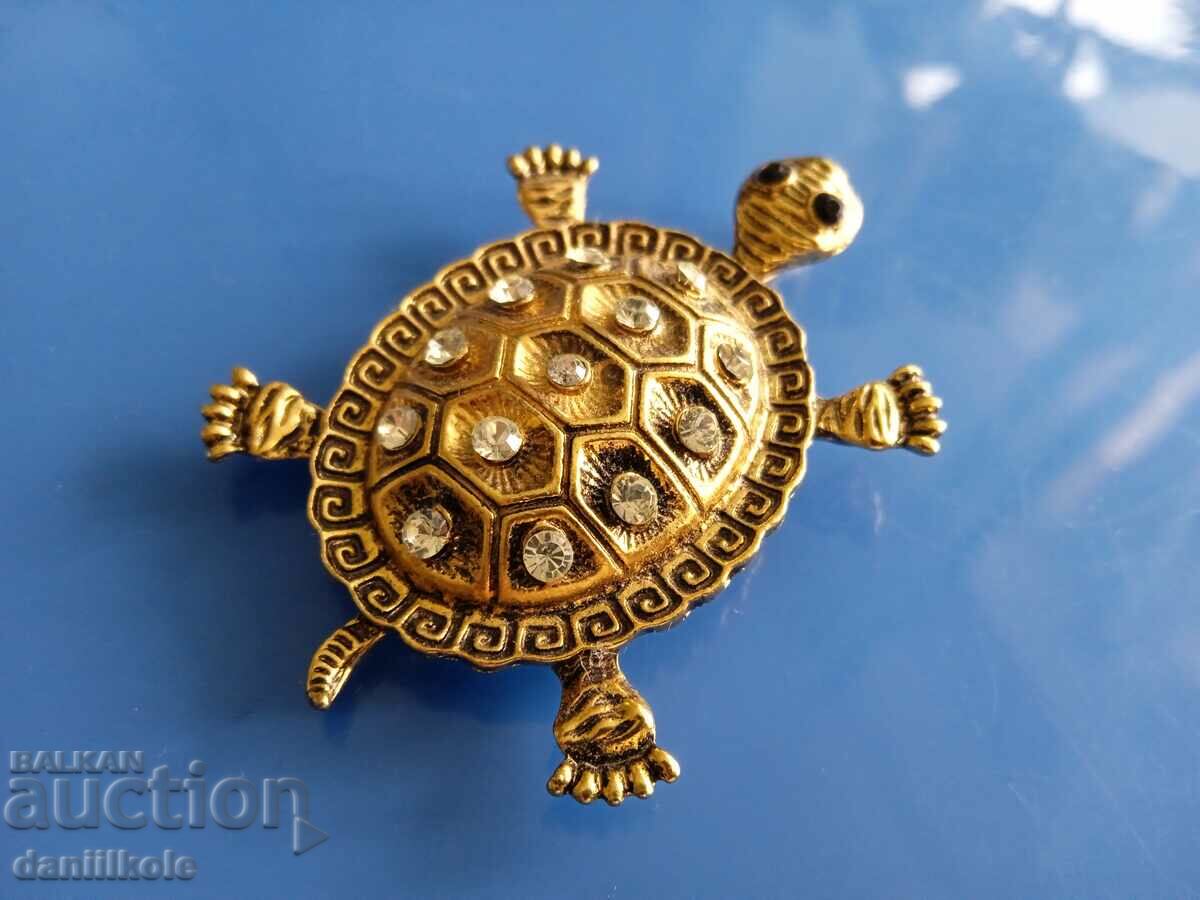 *$*Y*$* GREAT BROOCH - TURTLE WITH STONES *$*Y*$* with price 29.00 BGN | € 14.83 *$*Y*$* GREAT BROOCH - TURTLE WITH STONES *$*Y*$* with price 29.00 BGN | € 14.83