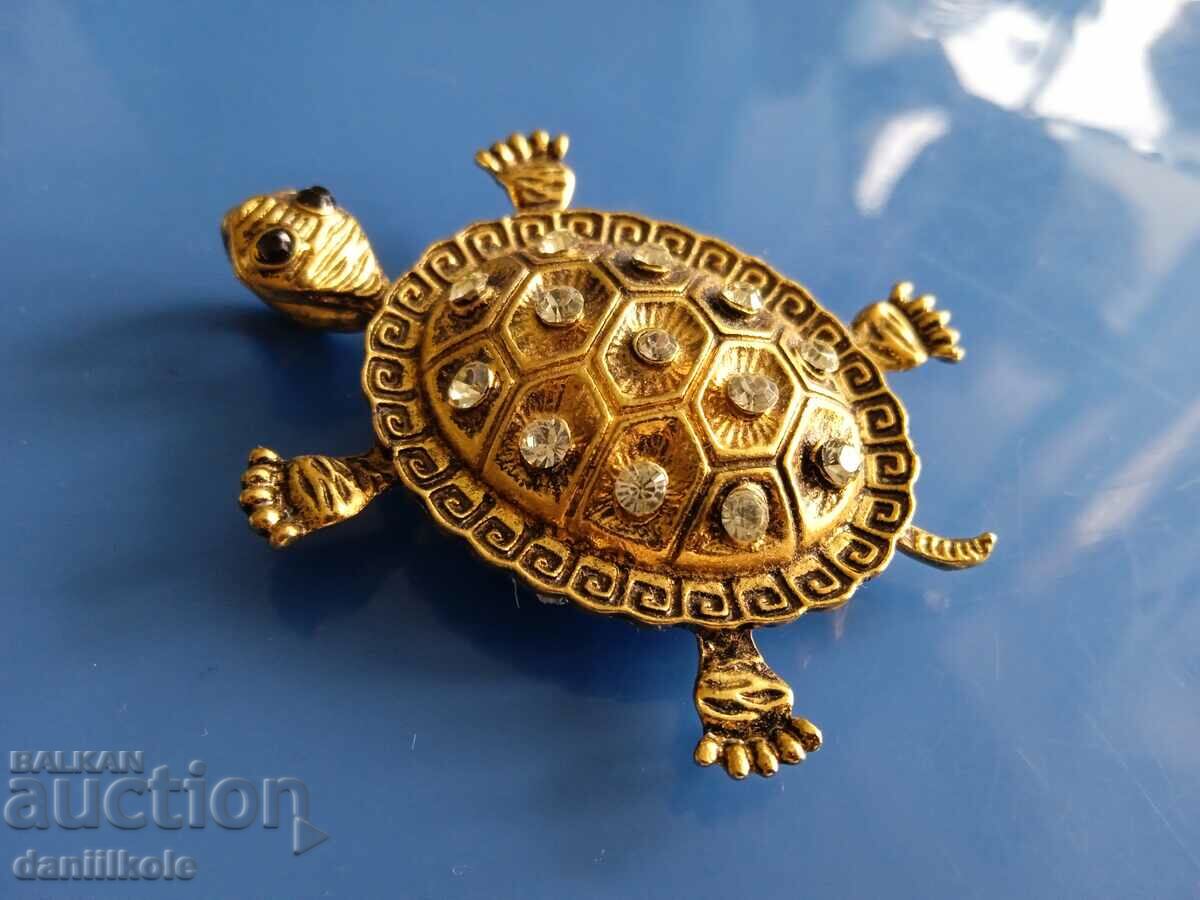 *$*Y*$* GREAT BROOCH - TURTLE WITH STONES *$*Y*$* - 5 *$*Y*$* GREAT BROOCH - TURTLE WITH STONES *$*Y*$* - 5