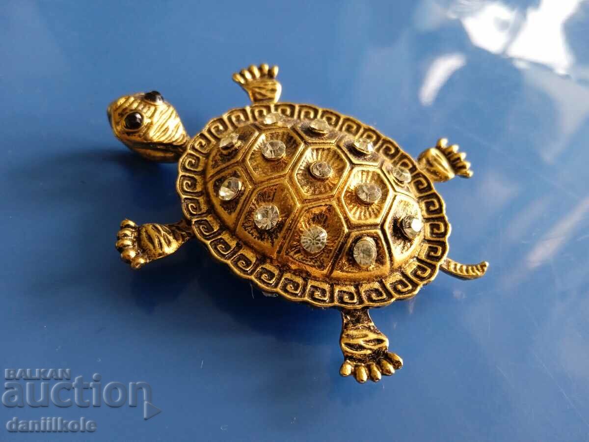 *$*Y*$* GREAT BROOCH - TURTLE WITH STONES *$*Y*$* - 6 *$*Y*$* GREAT BROOCH - TURTLE WITH STONES *$*Y*$* - 6