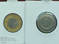 Poland 1 and 2 zlotys 1992-94