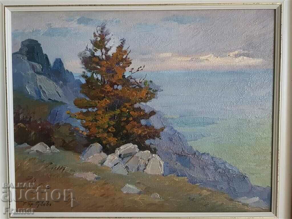 Georgi Hristov Rubev 1897 - 1975 In the Balkans the Blue Stones - 5