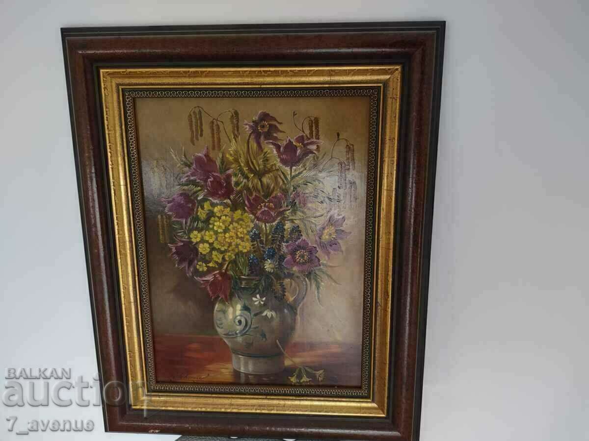 Author's painting - oil paints/phaser signed 18.11.2023 with price 299.00 BGN | € 152.88 Author's painting - oil paints/phaser signed 18.11.2023 with price 299.00 BGN | € 152.88