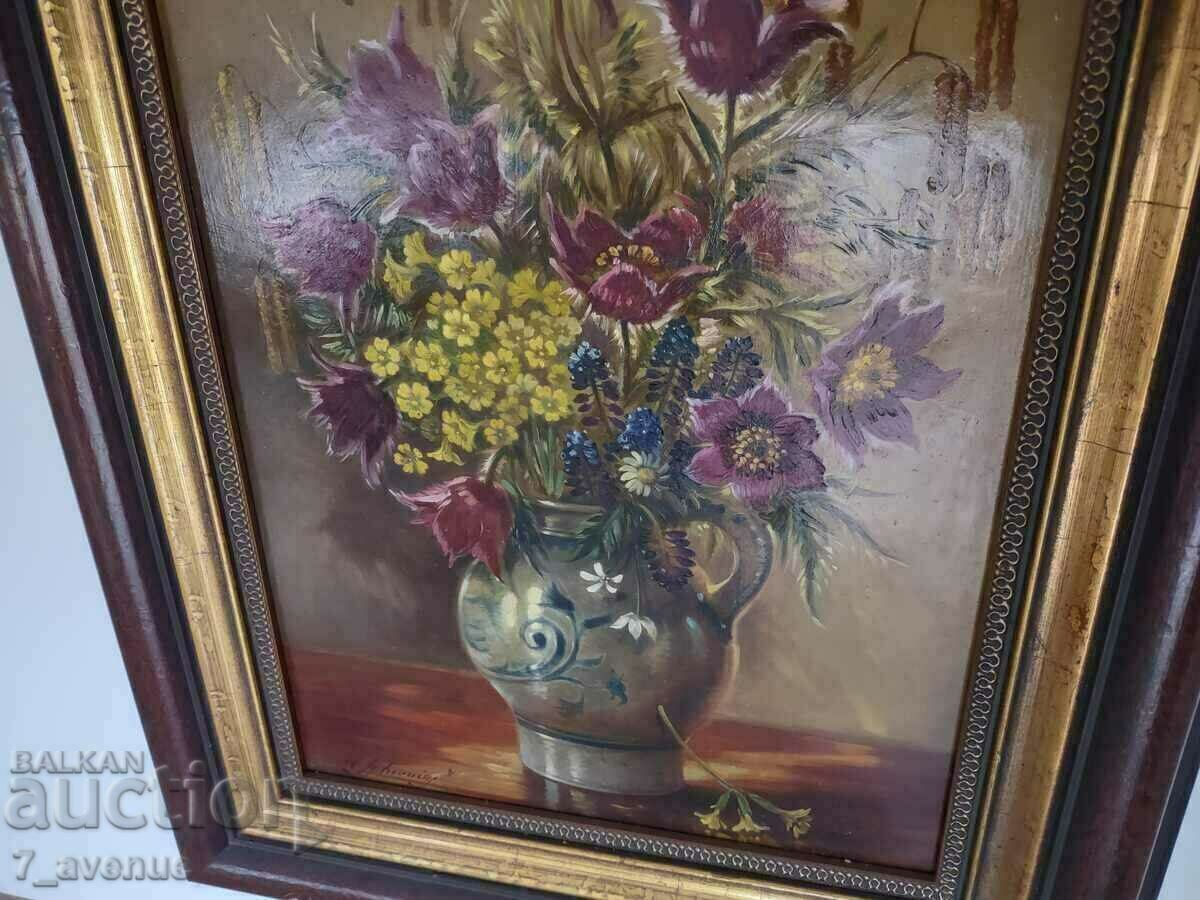 Author's painting - oil paints/phaser signed 18.11.2023 - 5 Author's painting - oil paints/phaser signed 18.11.2023 - 5