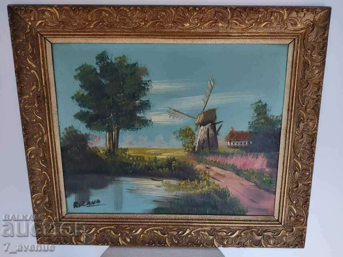 Author's painting - oil paints / canvas, signed 18.11.2023 with price 150.00 BGN | € 76.69 Author's painting - oil paints / canvas, signed 18.11.2023 with price 150.00 BGN | € 76.69