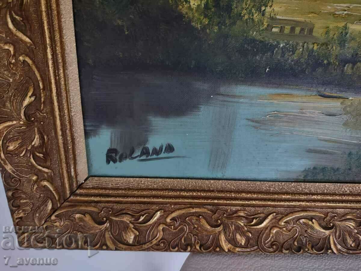 Auction Author's painting - oil paints / canvas, signed 18.11.2023 Auction Author's painting - oil paints / canvas, signed 18.11.2023