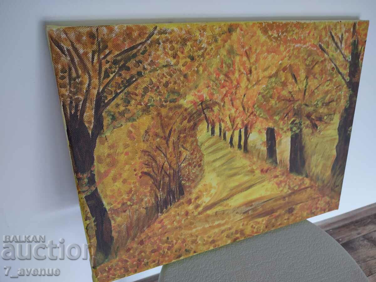 Author's painting - acrylic paints / canvas, signed 18.11.2023 - 6 Author's painting - acrylic paints / canvas, signed 18.11.2023 - 6