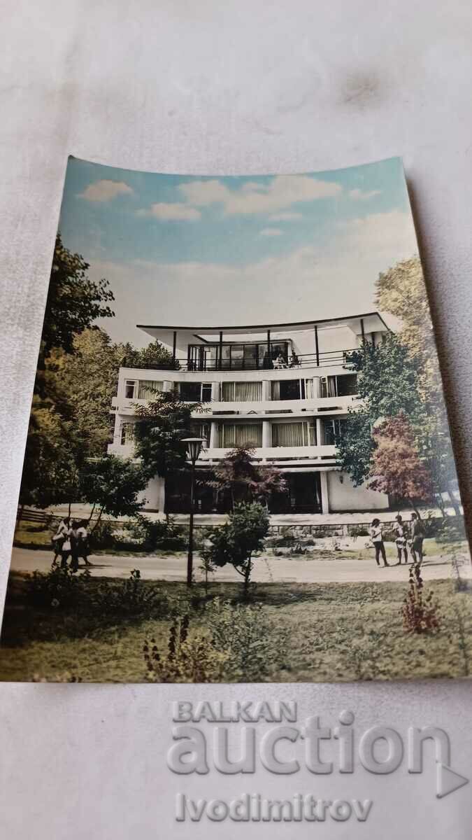 Пощенска картичка Слънчев бряг Хотел Венера 1960