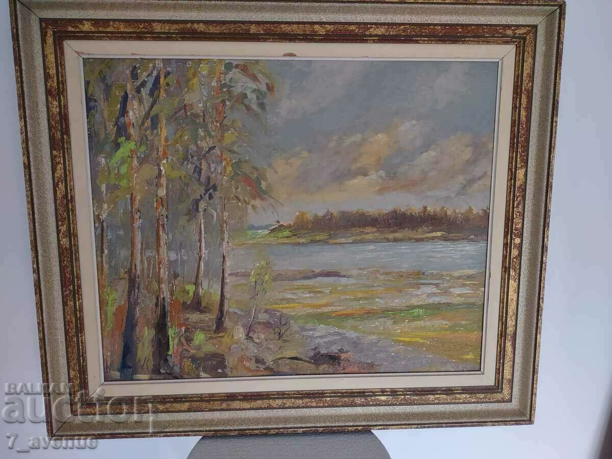 Picture - old author's signed, framed, 18.11.2023 - 7 Picture - old author's signed, framed, 18.11.2023 - 7