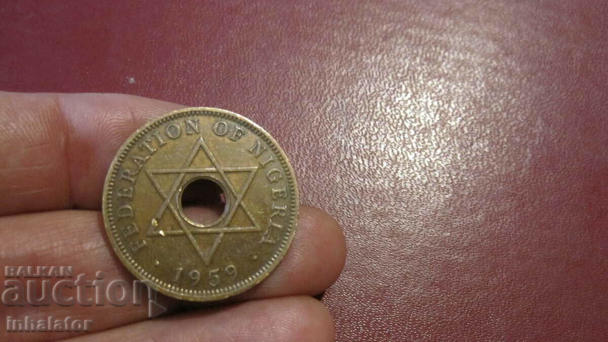 1959 1 penny Nigeria
