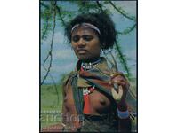 Africa old postcard erotic nude woman