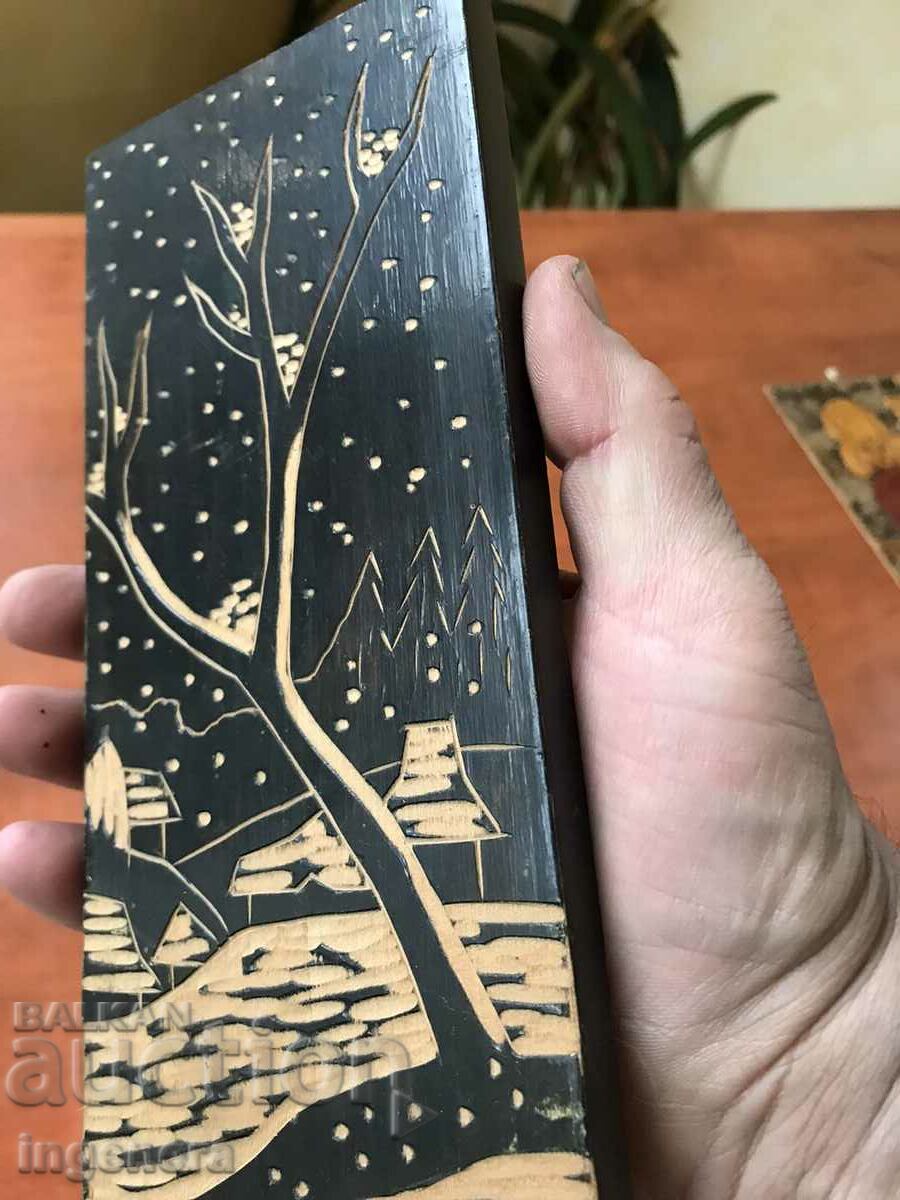 PANEL WOOD CARVING RELIEF FROM SOCA-USSR - 5 PANEL WOOD CARVING RELIEF FROM SOCA-USSR - 5