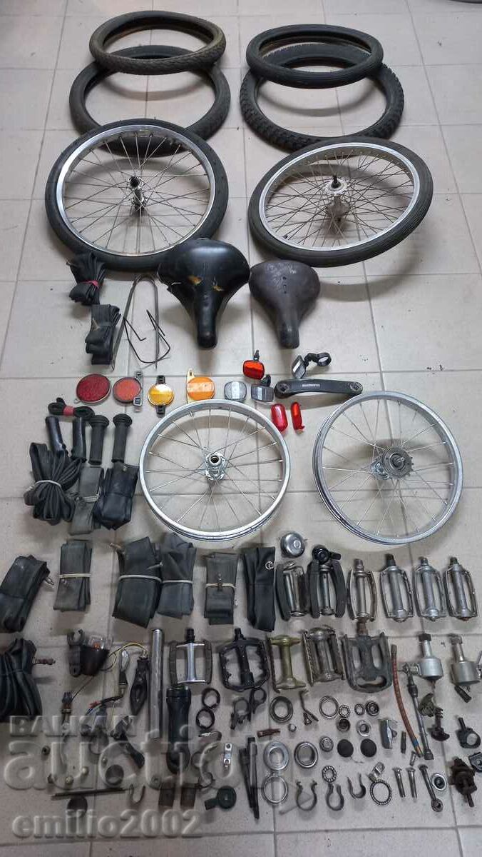 Vintage bike parts