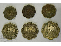 Ceylon 2 cents / Sri Lanka 10 cents