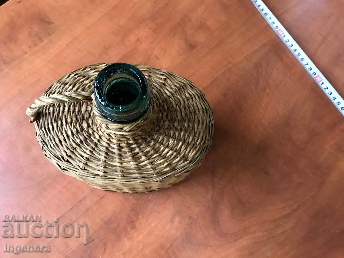 STICLĂ DAMAJANA PLEJITĂ OVALĂ ANTIC-2 LITRI - 5 STICLĂ DAMAJANA PLEJITĂ OVALĂ ANTIC-2 LITRI - 5