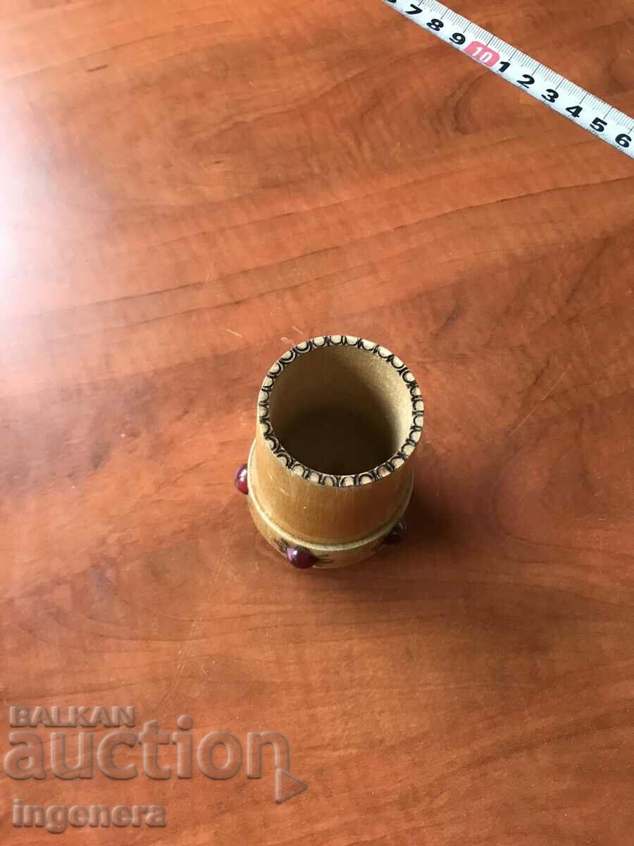 PENCIL BOX WOOD CARVING PYROGRAPH WOOD STONE - 5 PENCIL BOX WOOD CARVING PYROGRAPH WOOD STONE - 5