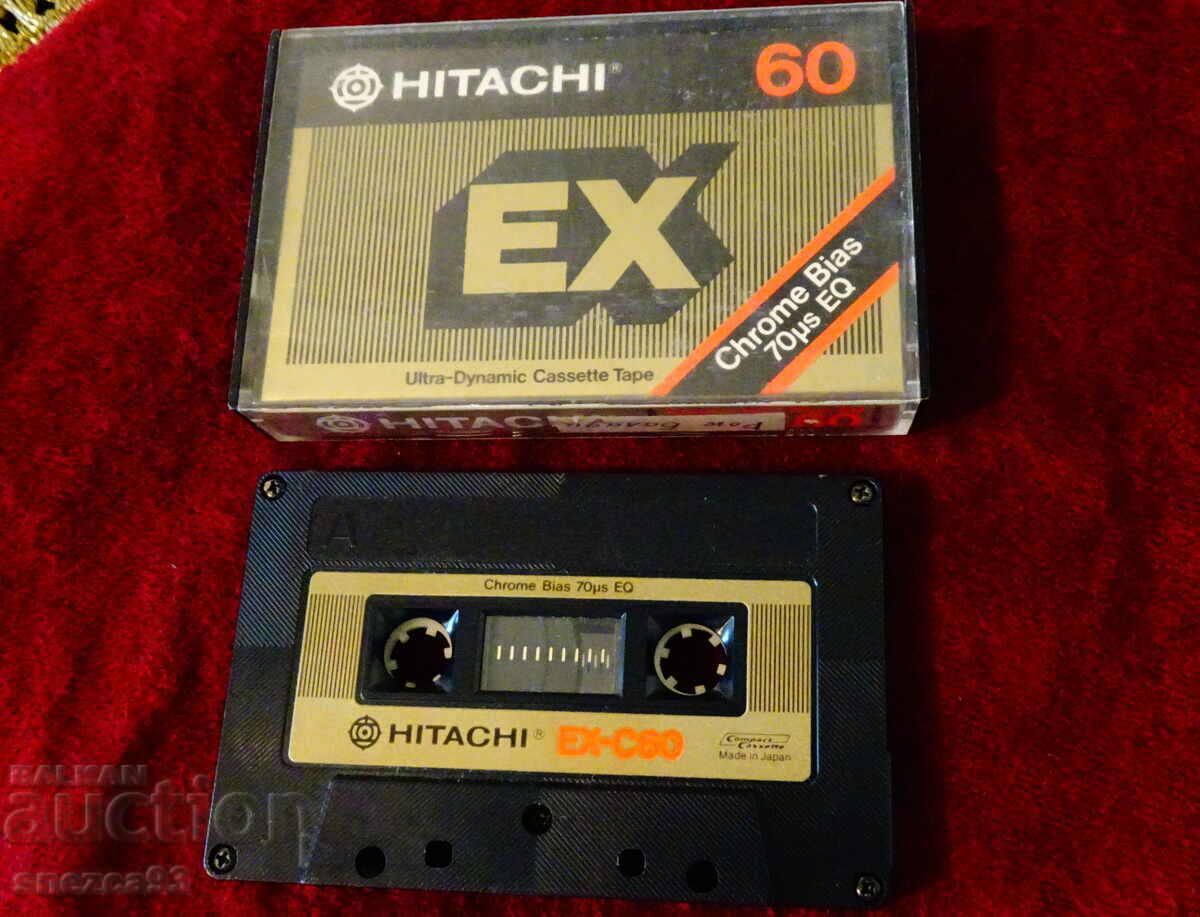 Hitachi EX-C60 аудиокасета с рок балади.
