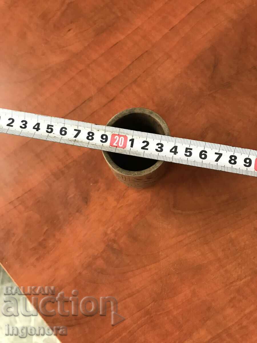 PENCIL BOX WOOD CARVING WOOD BULGARIA - 5 PENCIL BOX WOOD CARVING WOOD BULGARIA - 5