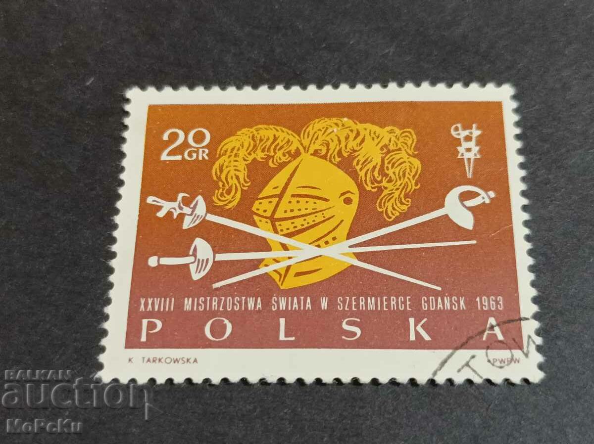 Пощенска марка Полша