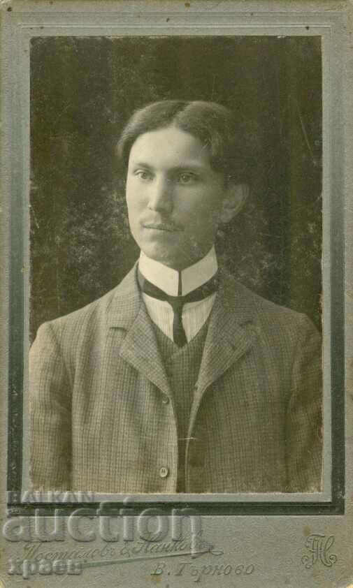 OLD PHOTO - CARDBOARD - POSTMAN - TARNOVO - M1322