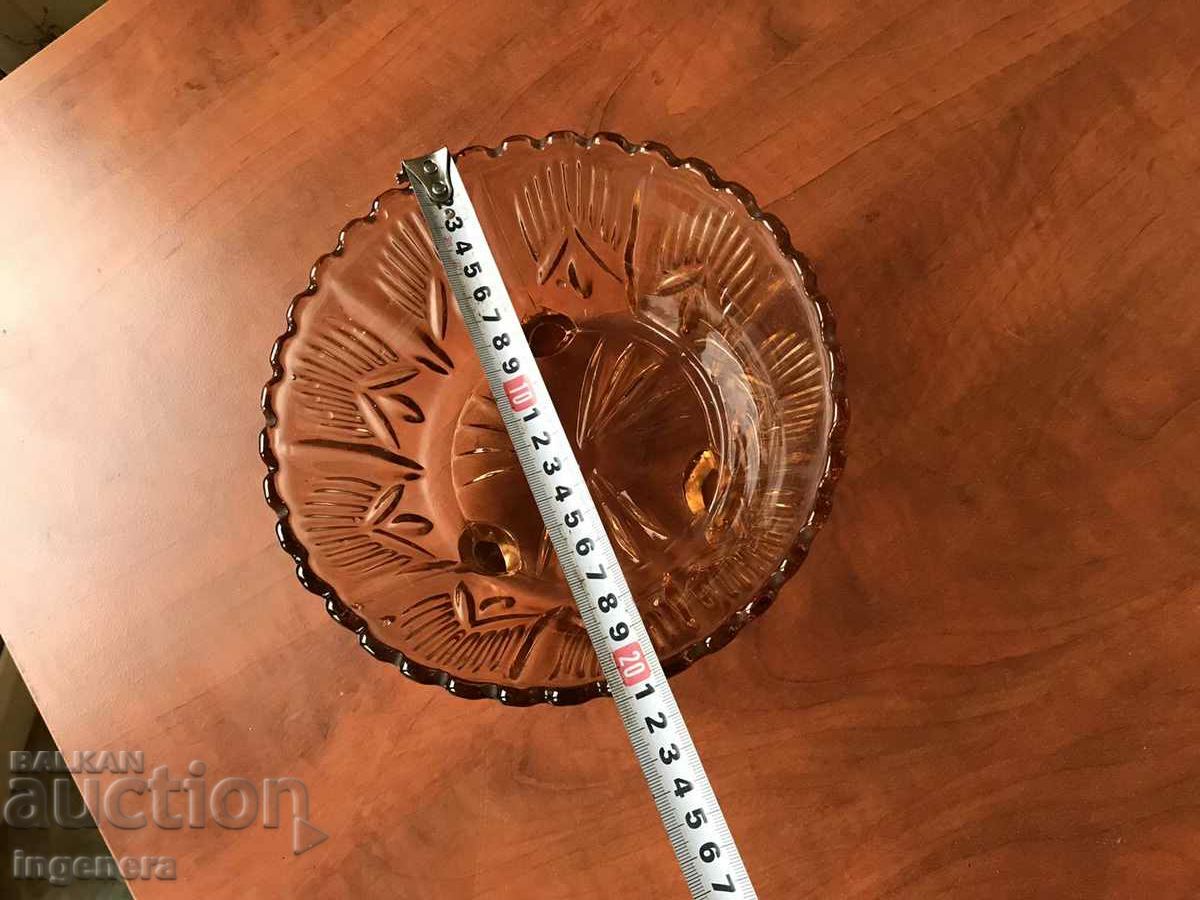 Delivery of FRUCTIERA SALATIERA THICK COLORED EMBOSSED GLASS FROM SOZA Delivery of FRUCTIERA SALATIERA THICK COLORED EMBOSSED GLASS FROM SOZA