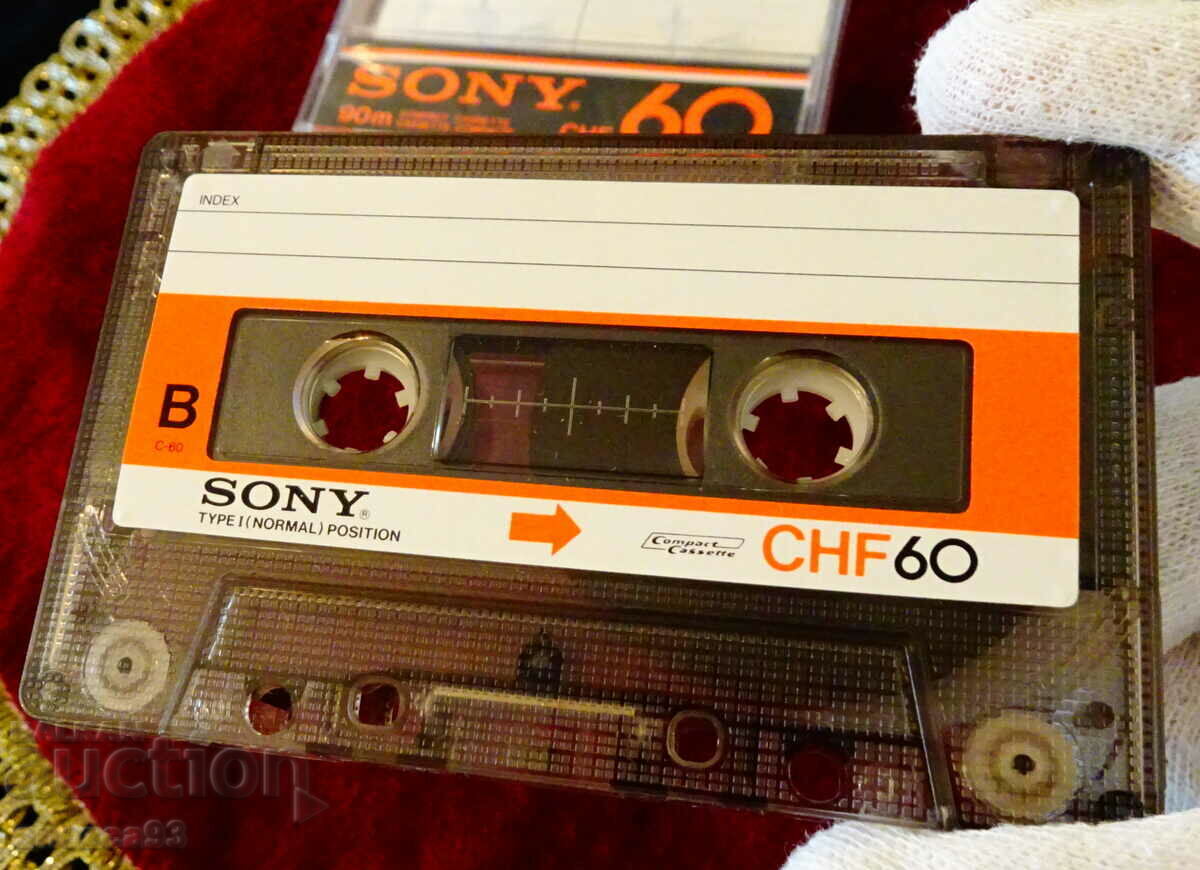 Sony CHF60 аудиокасета с Beatles. с цена 10.00 лв. | € 5.11 Sony CHF60 аудиокасета с Beatles. с цена 10.00 лв. | € 5.11