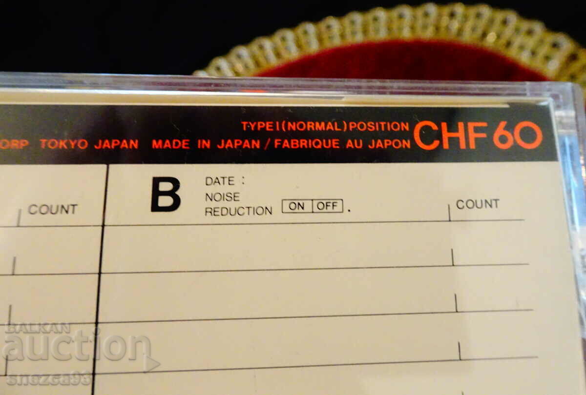 Аукцион Sony CHF60 аудиокасета с Beatles. Аукцион Sony CHF60 аудиокасета с Beatles.