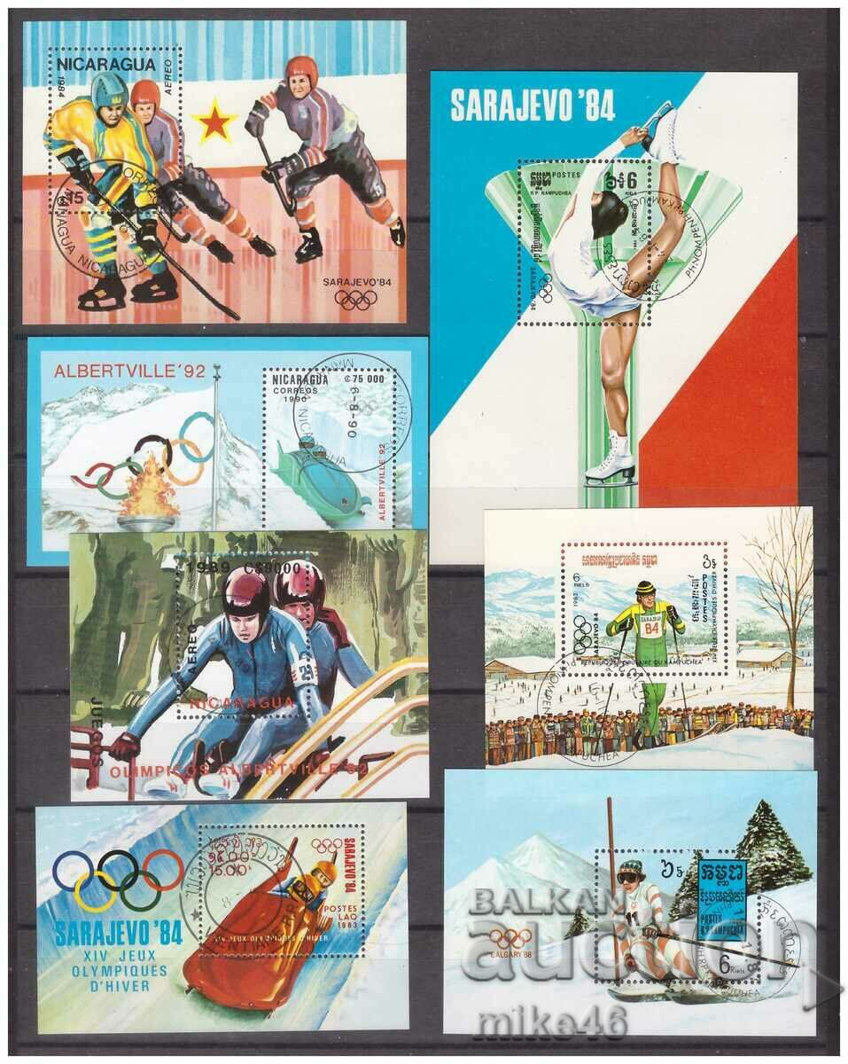 WINTER OLYMPIC GAMES part II 7 blocks S.T.O.