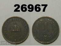 Унгария 1 филер 1902