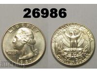 1/4 dolar american 1987 P Excelent