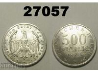 Γερμανία 500 Marks 1923 Is Prooflike! UNC