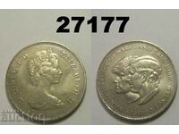 Marea Britanie 1 coroană 1981 (25 pence)