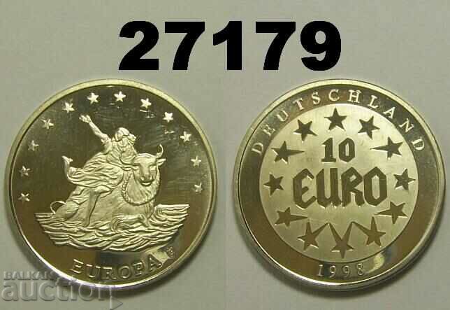 Жетон 10 EURO 1998 EUROPA DEUTSCHLAND