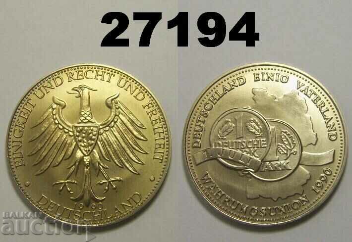 Medalia Germania 1990 Deutschland Einig Vaterland