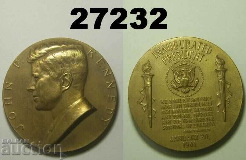 USA HUGE Medal John Kennedy 1961