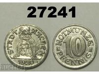 Άαχεν 10 pfennig 1920 Γερμανία